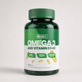 MUSKLE Omega 3 + Vitamin D3 + K2 - 120 Capsules
