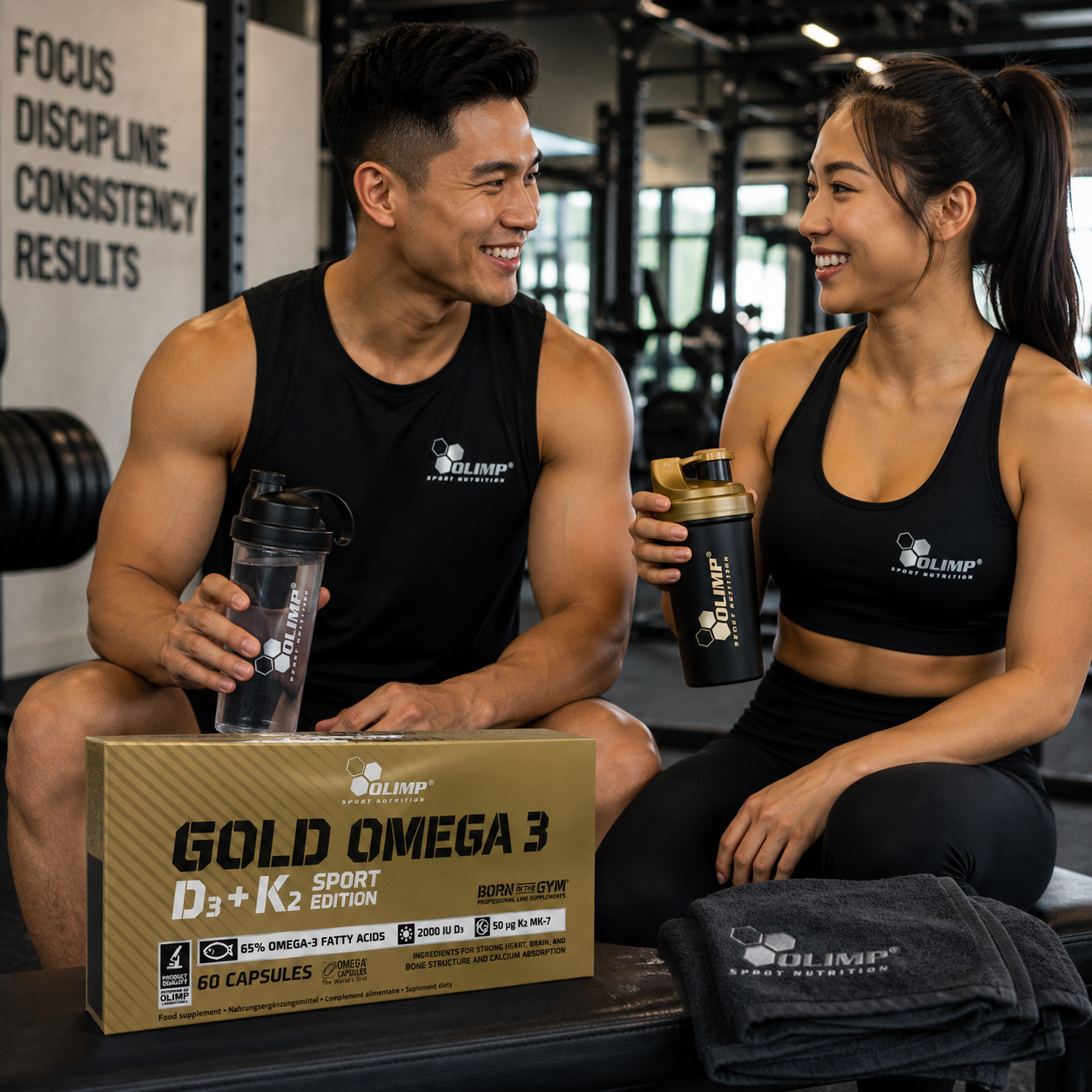 Olimp Gold Omega 3 +D3 +K2