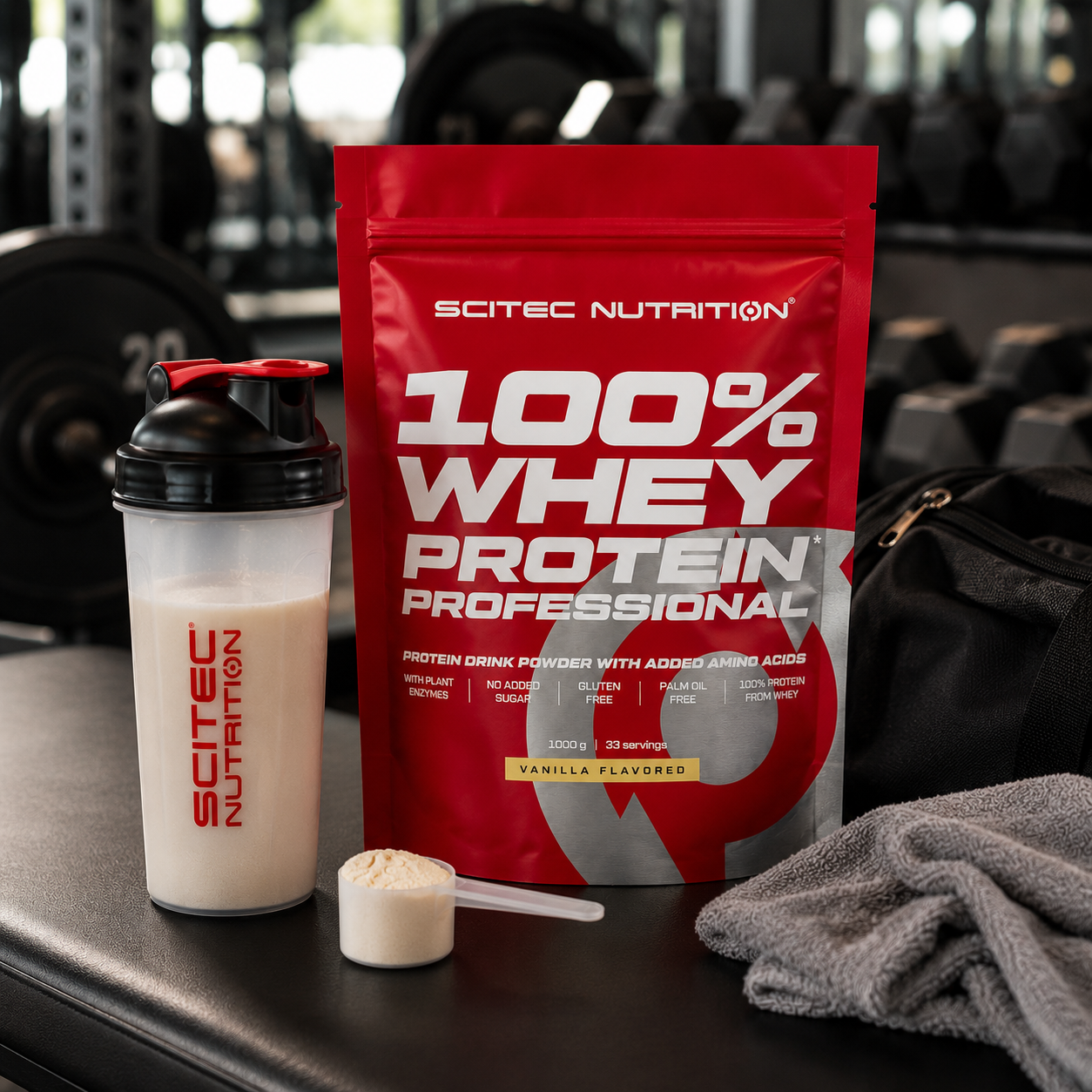 Scitec 100% Whey Professional 1000 gram
