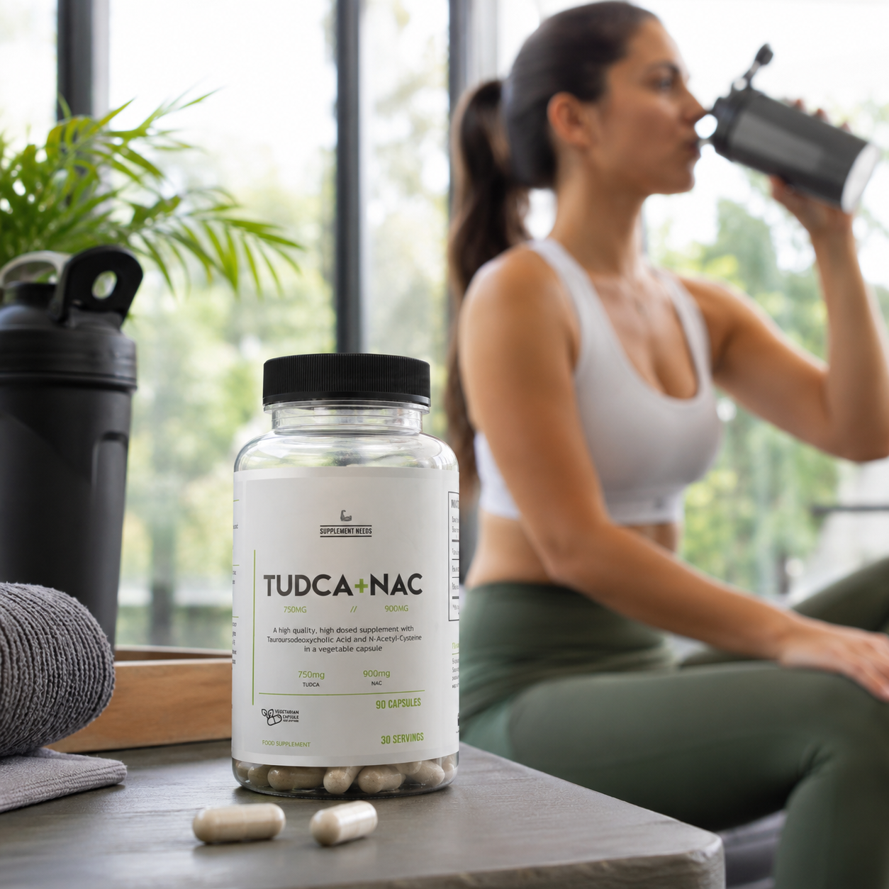 Suplement Needs Tudca + Nac 90 Caps