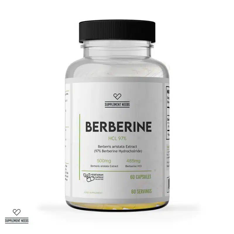 Supplement Needs Berberine HCL - 60 Caps