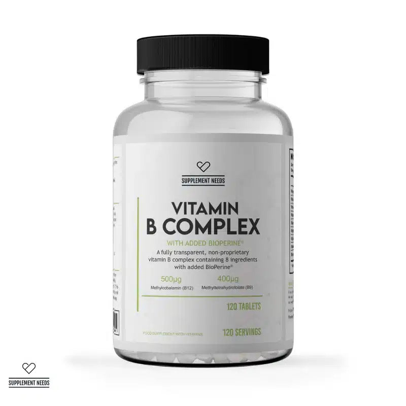 Supplement Needs Advanced Vitamin B Complex - 120 Tabs