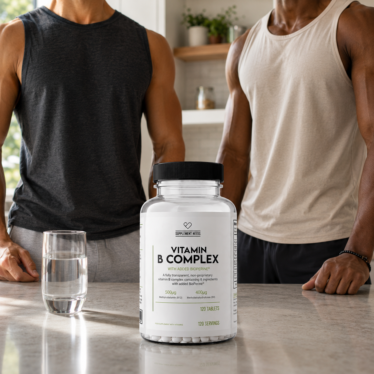 Supplement Needs Advanced Vitamin B Complex - 120 Tabs
