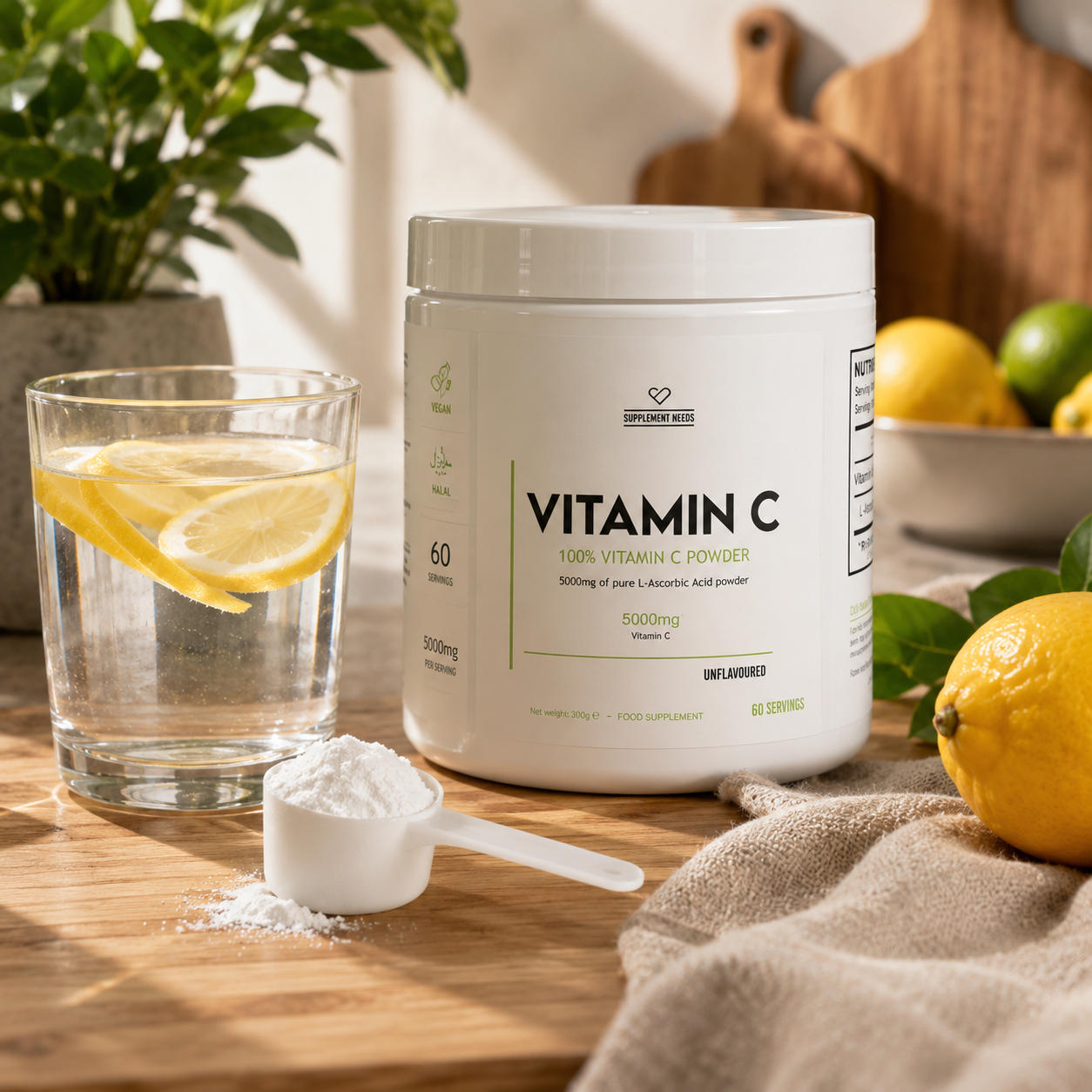 Supplement Needs Vitamine C Powder 300 gram