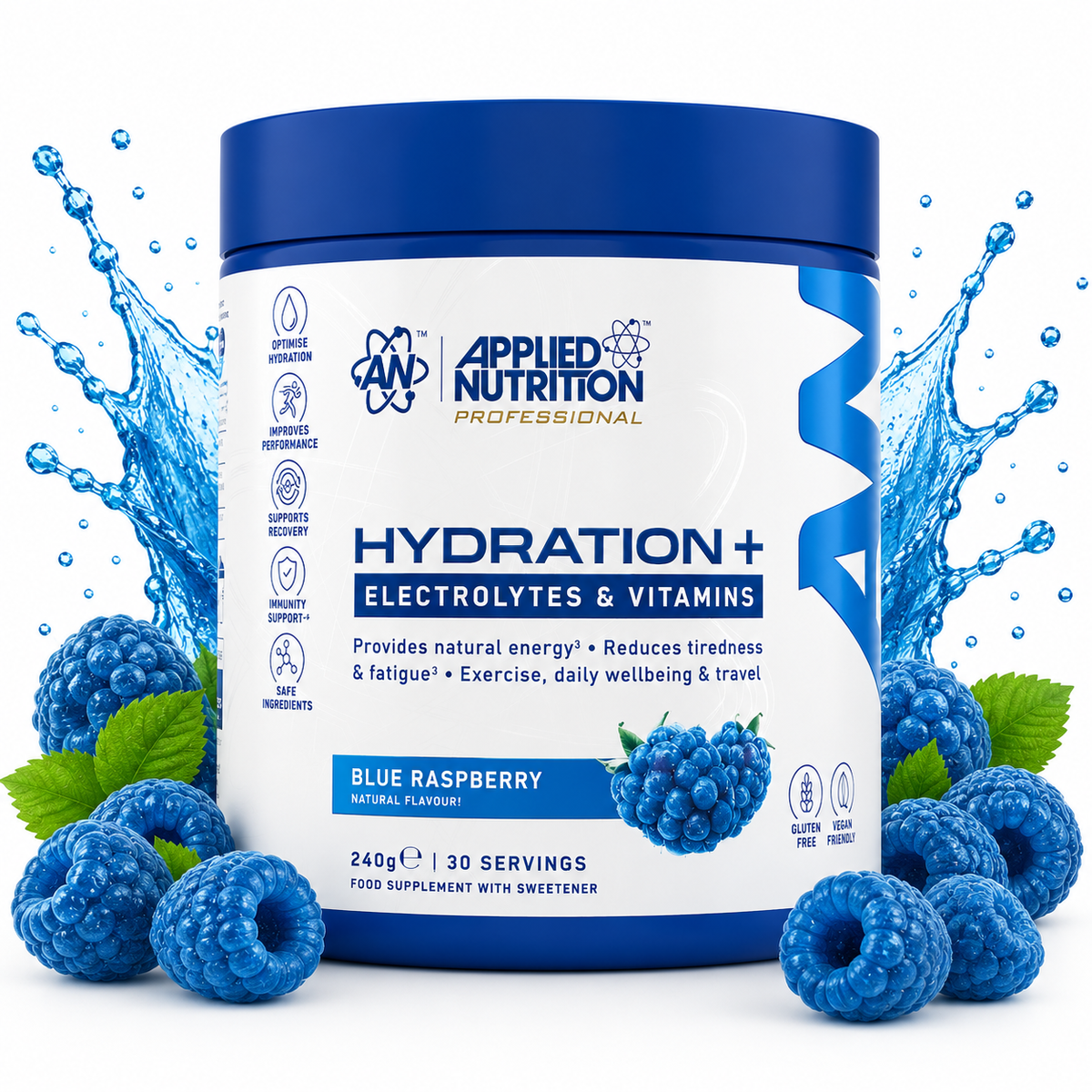Applied Nutrition Hydration 255g – Blue Raspberry