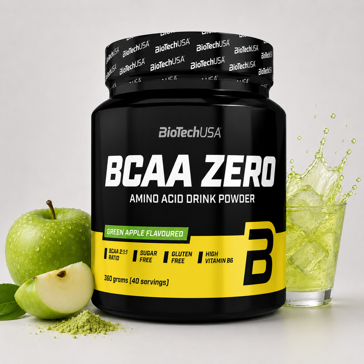 BiotechUSA BCAA Zero – Green Apple