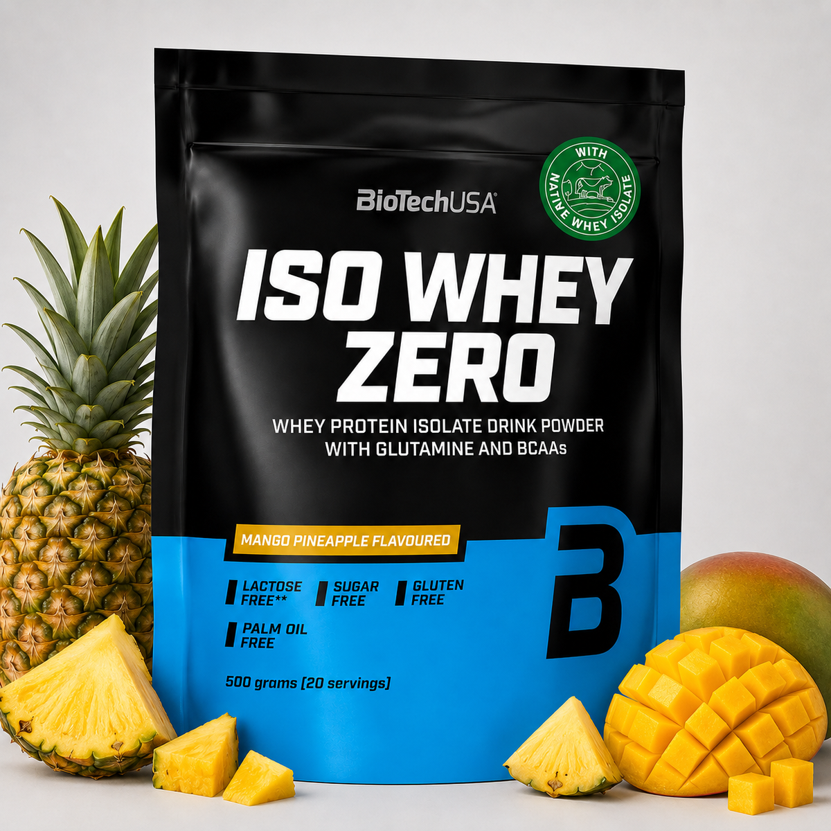 BiotechUSA Iso Whey Zero – Mango Pineapple