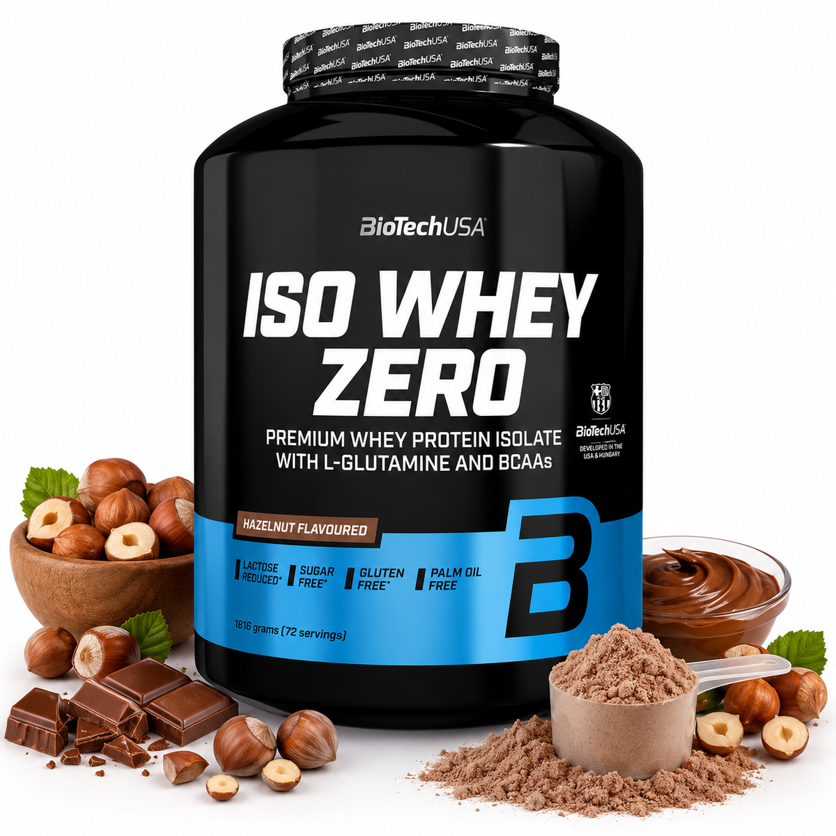 BiotechUSA Iso Whey Zero – Hazelnut