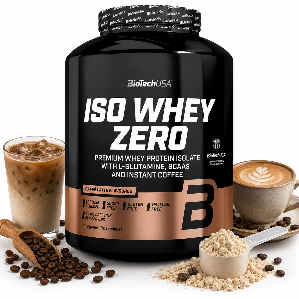 BiotechUSA Iso Whey Zero – Caffe Latte