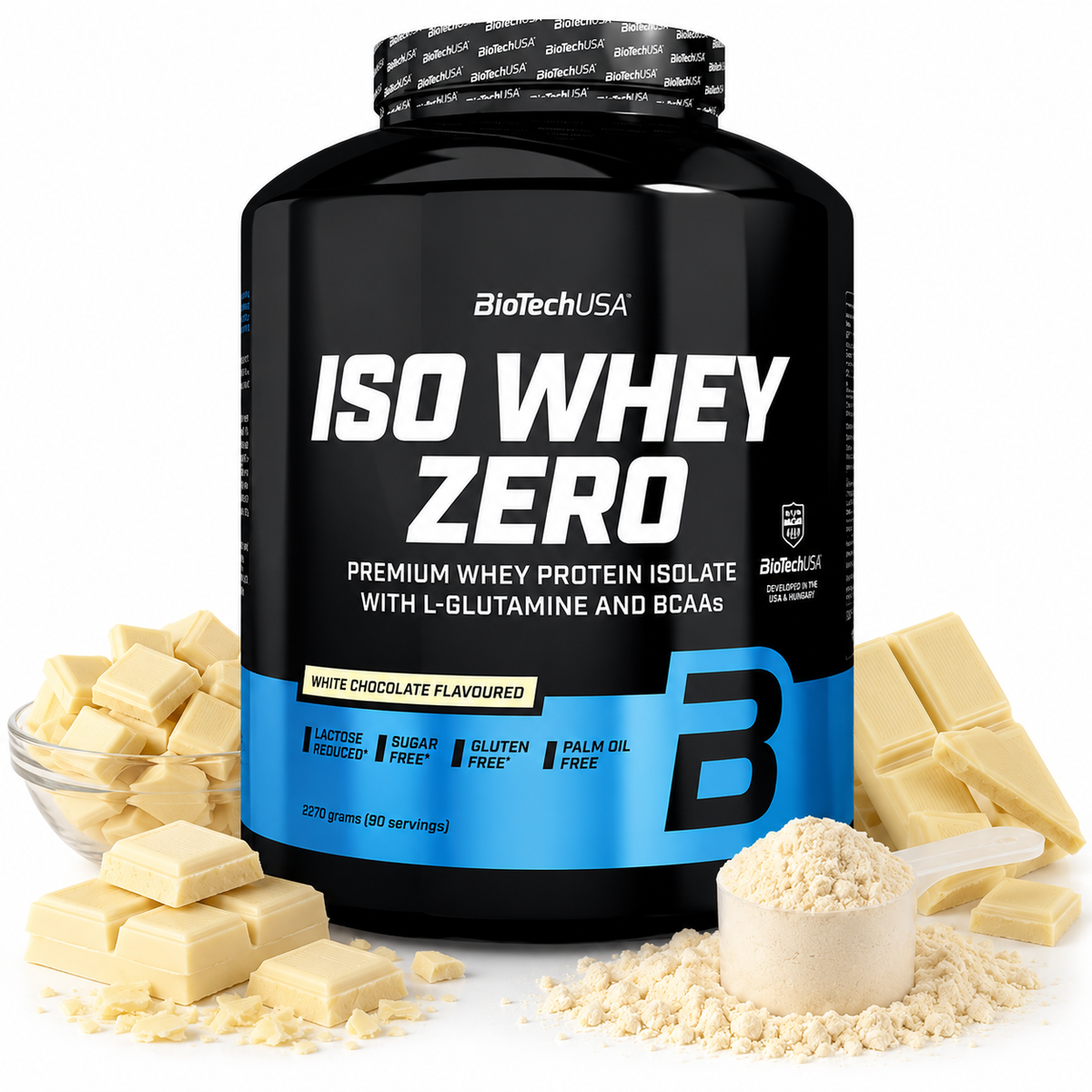 BiotechUSA Iso Whey Zero – White Chocolate