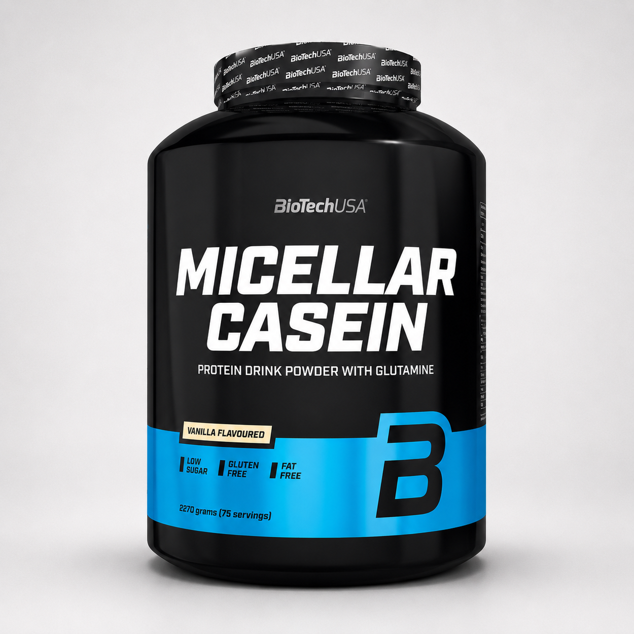 BiotechUSA Micellar Casein productverpakking