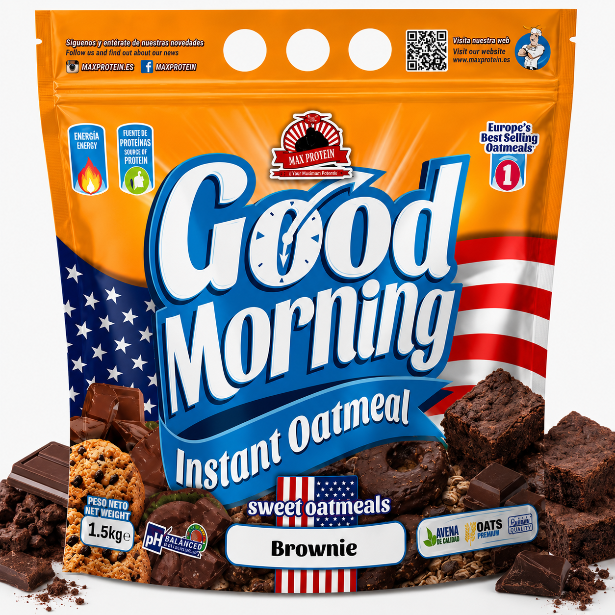 Max Protein Good Morning Instant Oatmeal