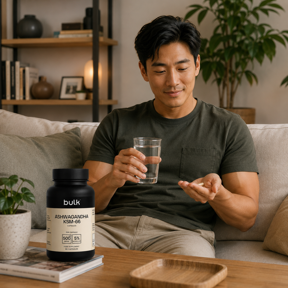 Bulk Ashwagandha KSM-66 (90 Caps)