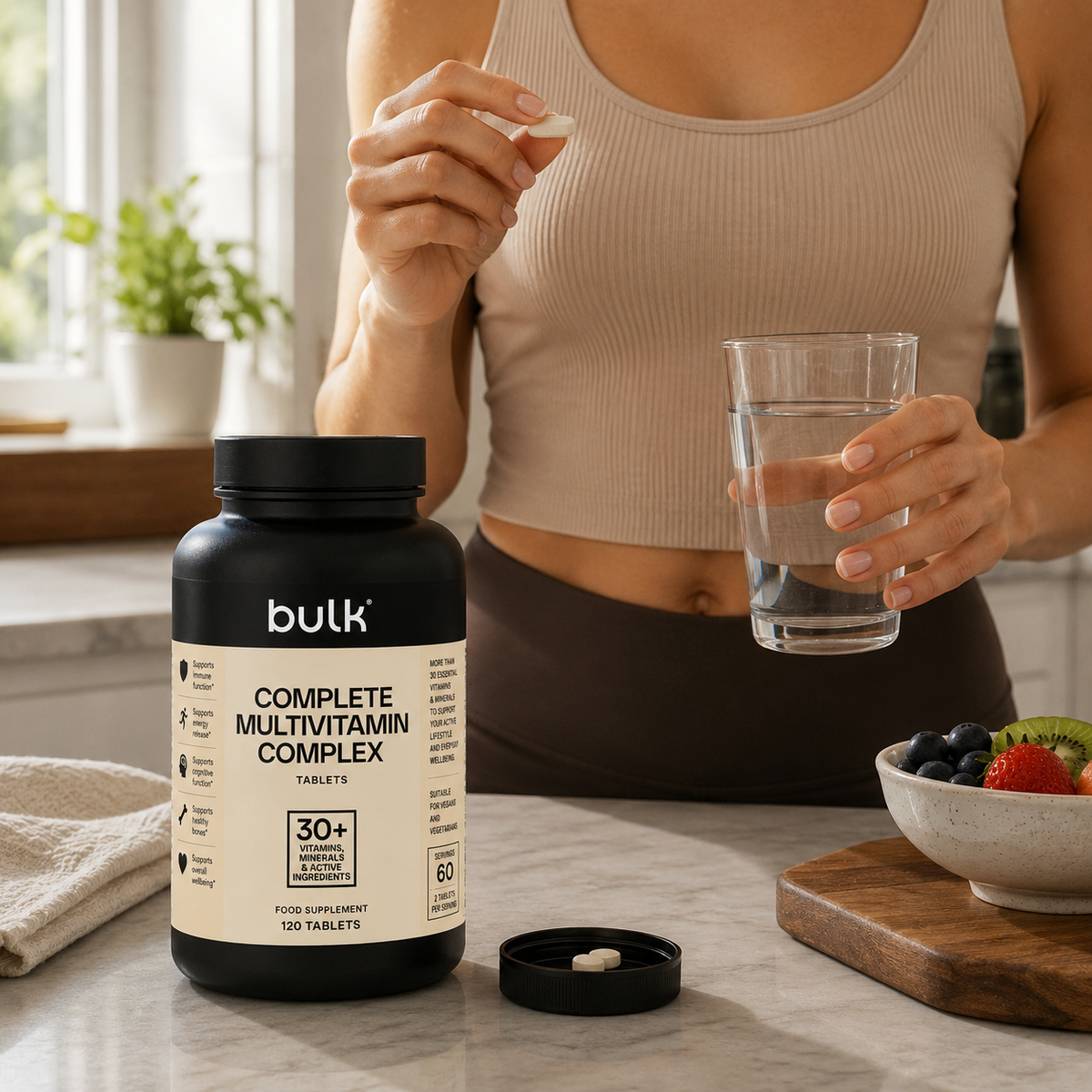 Bulk Complete Multivitamin Complex (90 Tabs)