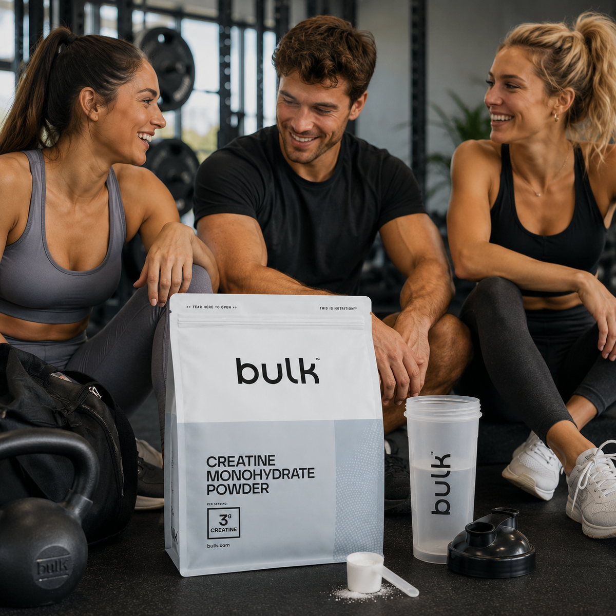 Bulk Creatine Monohydrate Powder (500g)