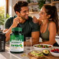 MUSKLE Omega 3 + Vitamin D3 + K2 - 120 Capsules