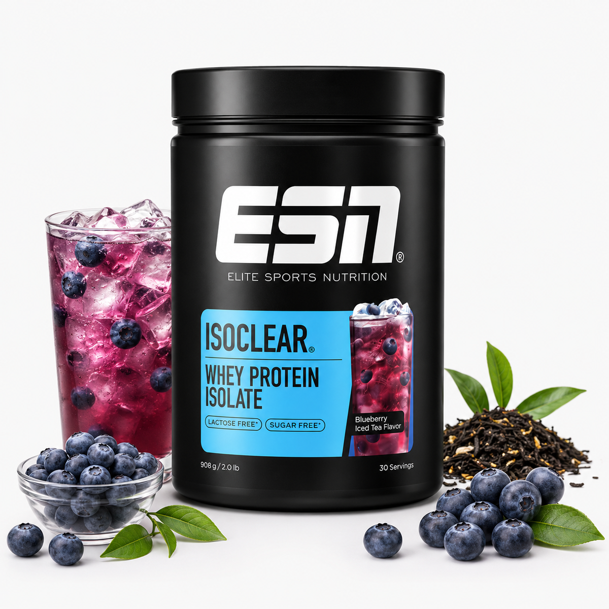 ESN Isoclear Whey Protein Isolate – Blueberry Iced