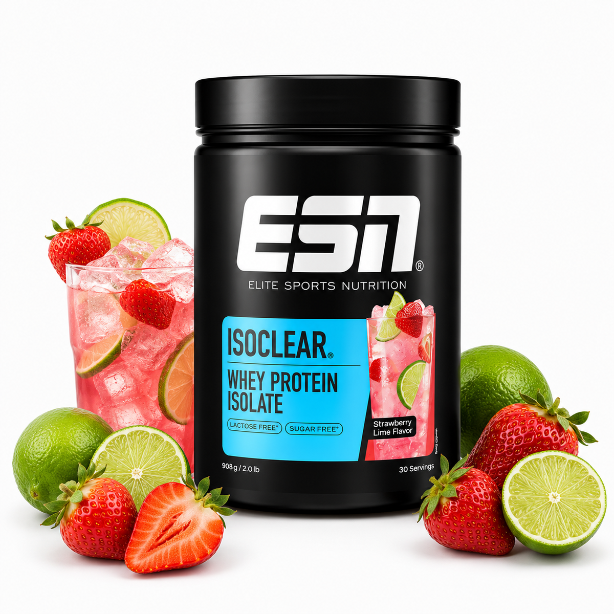 ESN Isoclear Whey Protein Isolate – Strawberry Lime