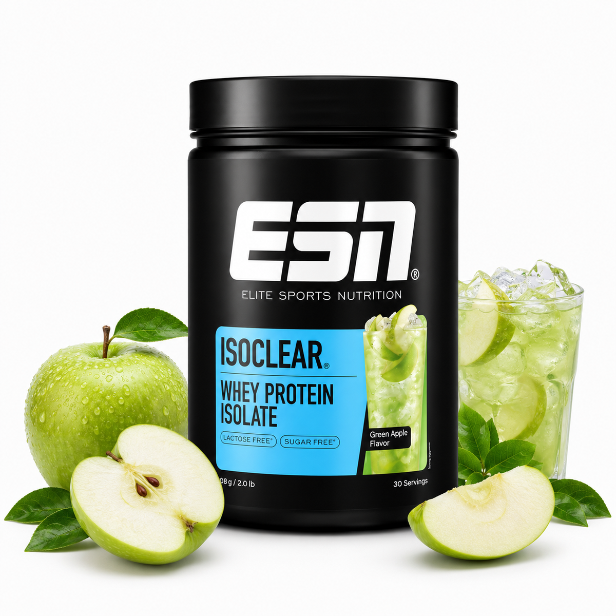 ESN Isoclear Whey Protein Isolate – Green Apple