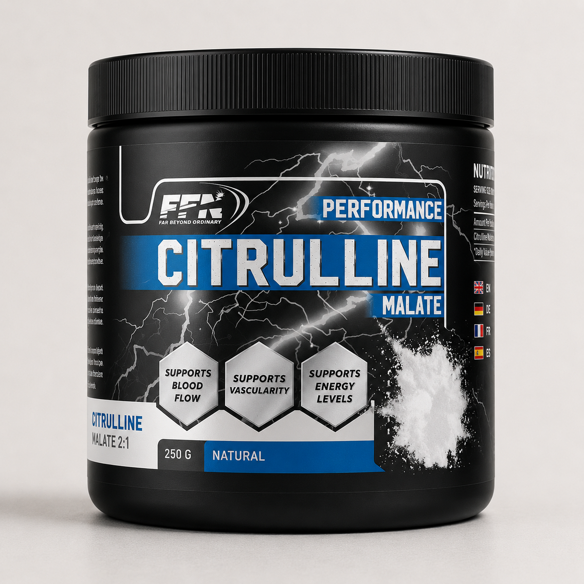 Productgids: Fast Forward Nutrition Citrulline Malate Natural — 250 g