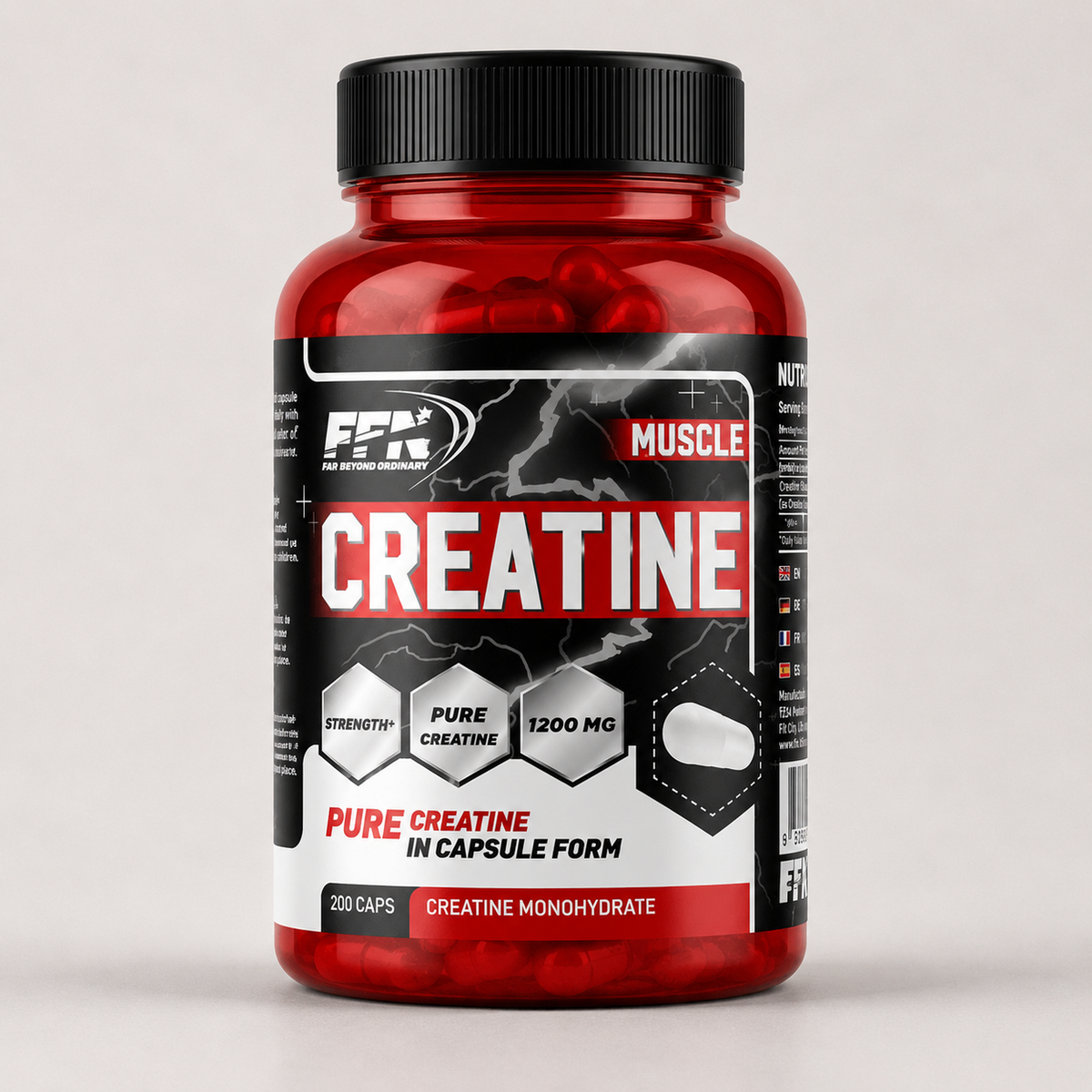 Fast Forward Nutrition Creatine Monohydrate 200 caps