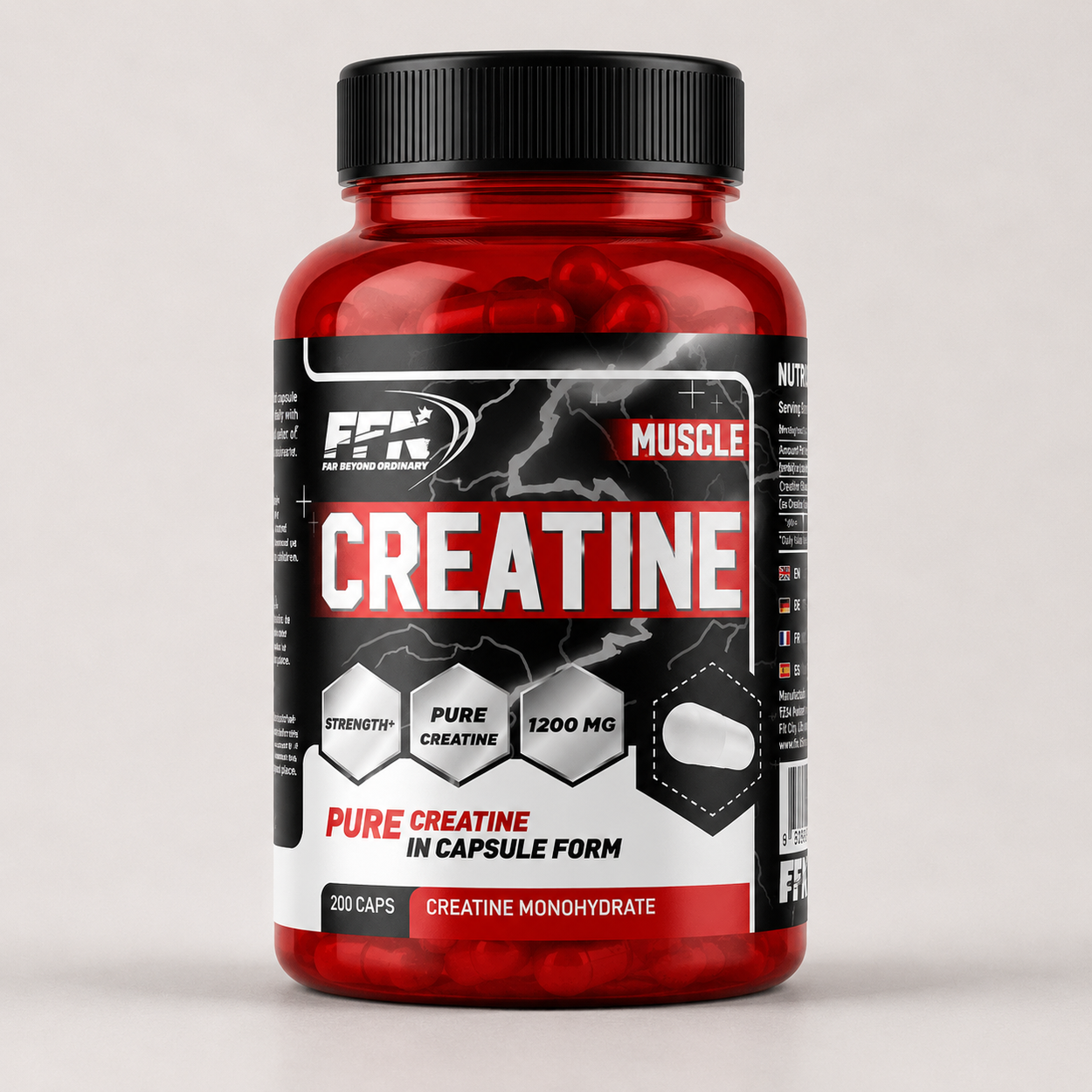 Fast Forward Nutrition Creatine Monohydrate 200 caps