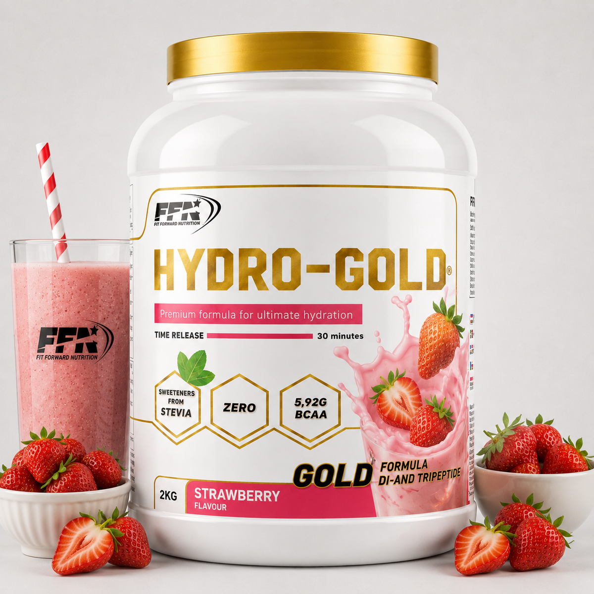 Fast Forward Nutrition Hydro Gold – Strawberry