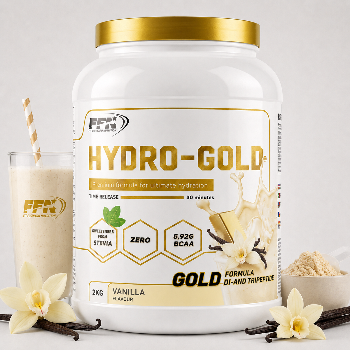 Fast Forward Nutrition Hydro Gold – Vanilla