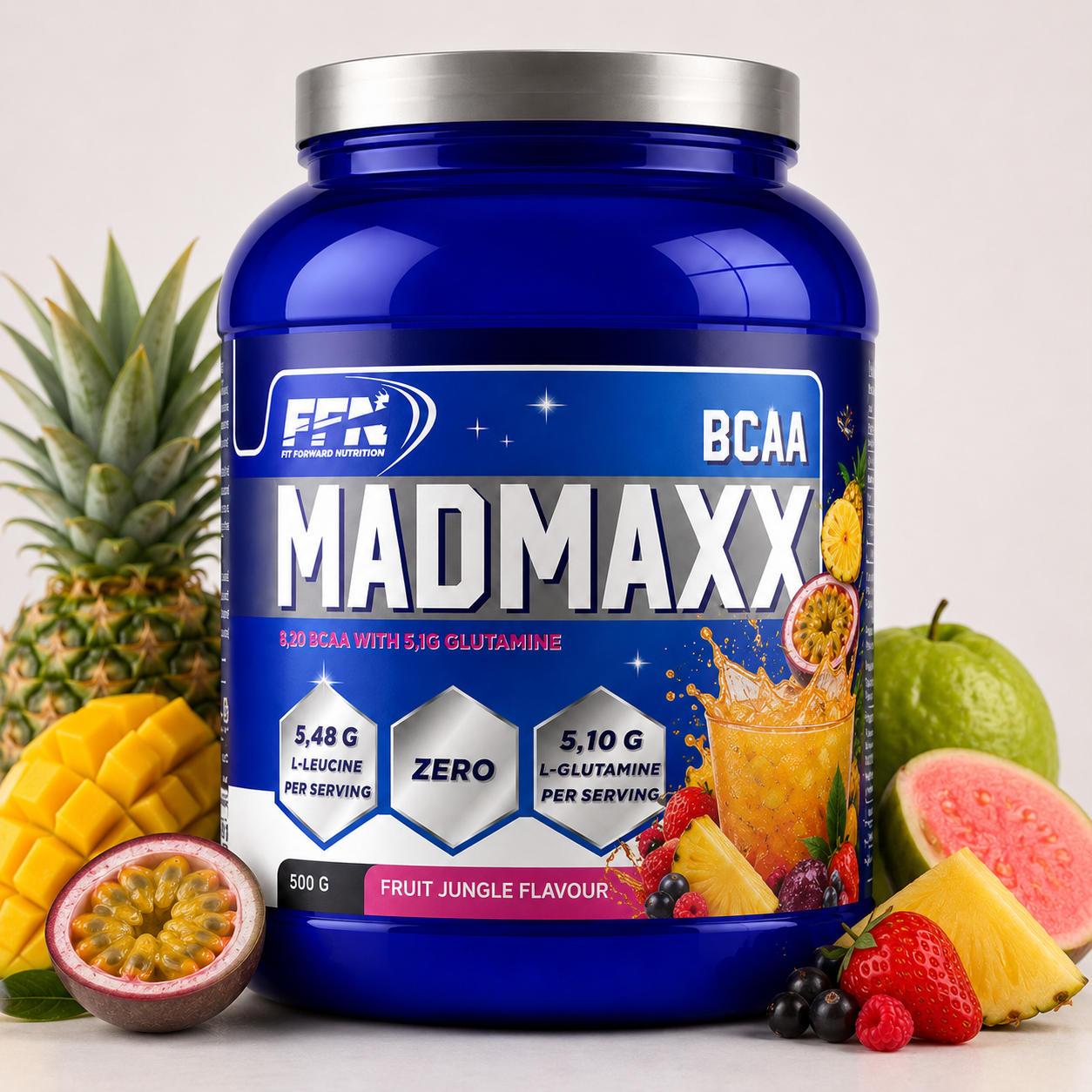 Fast Forward Nutrition MadMaxx BCAA 500 g