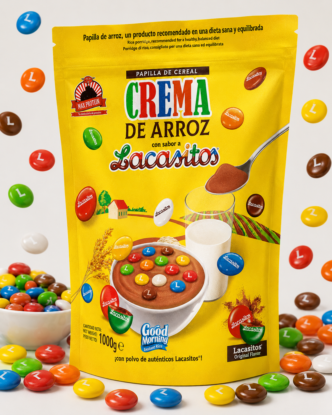 Max Protein Crema de Arroz