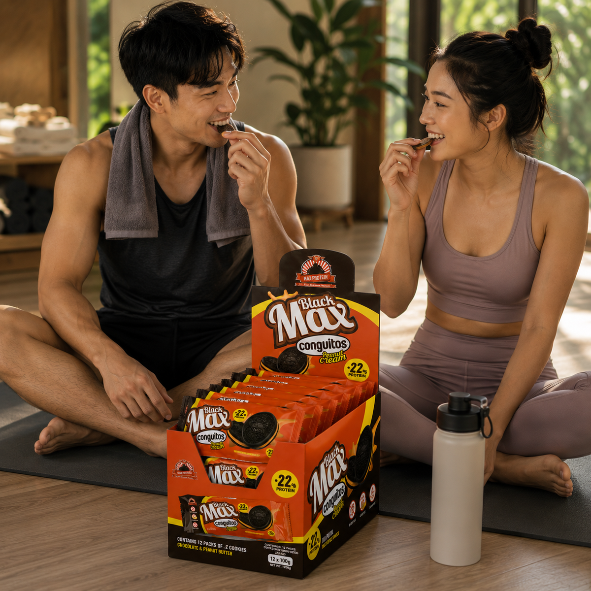 Max Protein Black Max Conguitos Peanut Cream
