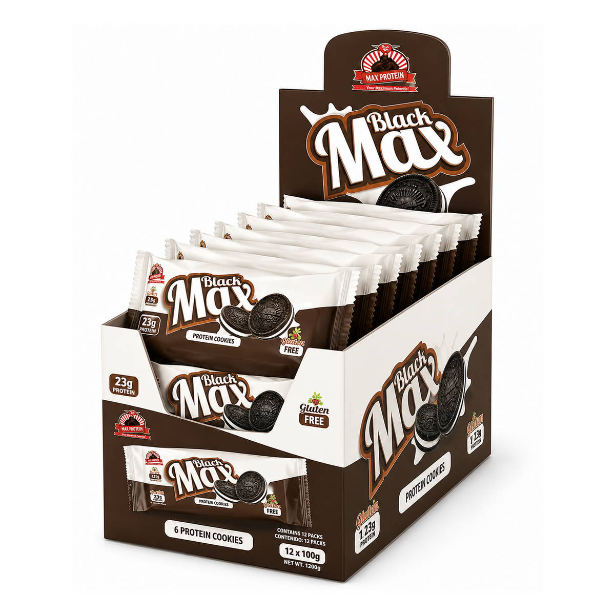 Max Protein Black Max Cookies