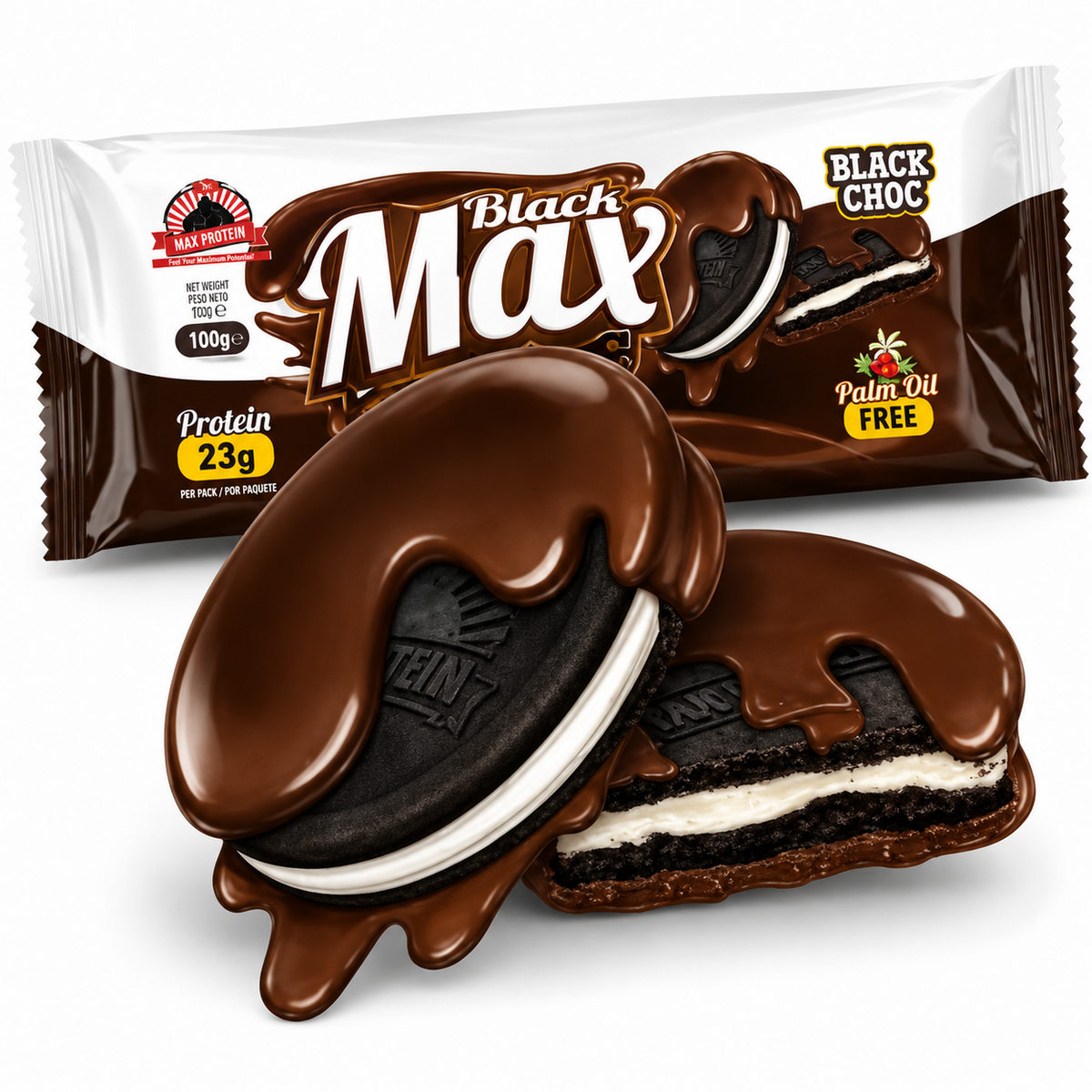 Max Protein Black Max Cookies Black Choc