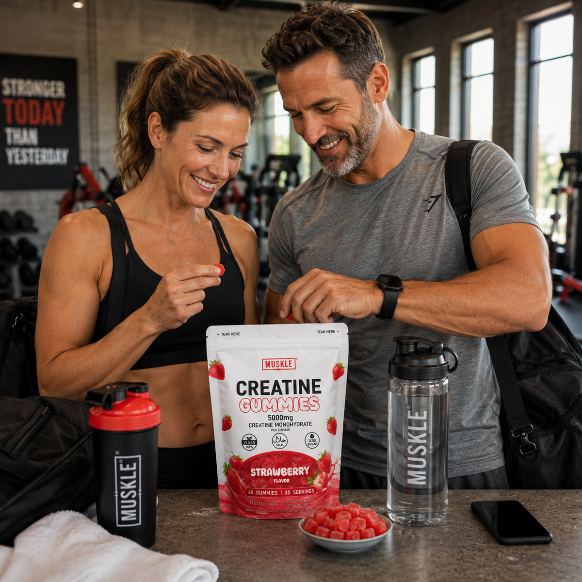 MUSKLE Creatine Monohydrate Gummies