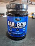 MUSKLE EAA / BCAA Intra Pump Workout, Blueberry / Lemonade, 600 g, voorkant van de pot