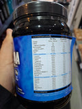 MUSKLE EAA / BCAA Intra Pump Workout, voedingswaardentabel, schuine opname