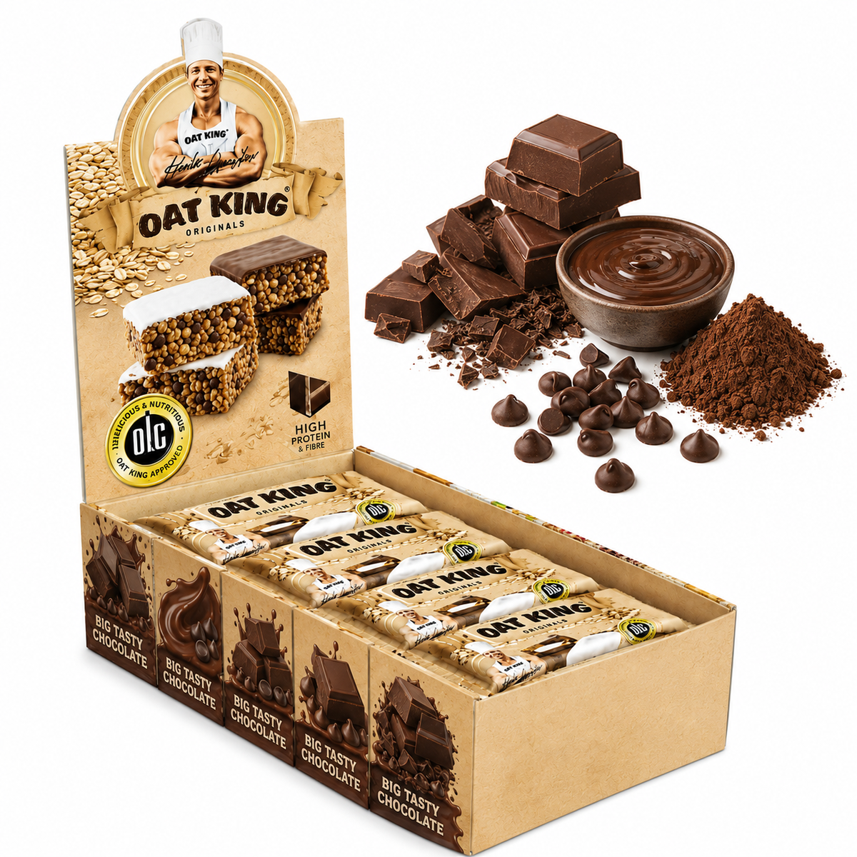 Oatking Haverbar – Big Tasty Chocolate