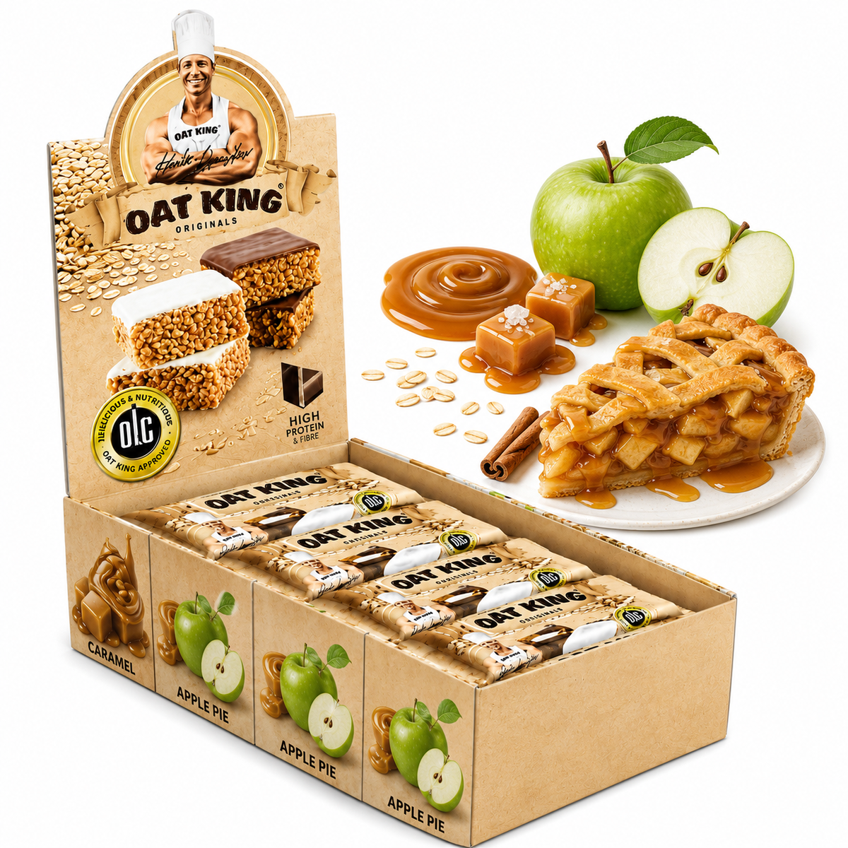 Oatking Haverbar – Caramel Apple Pie