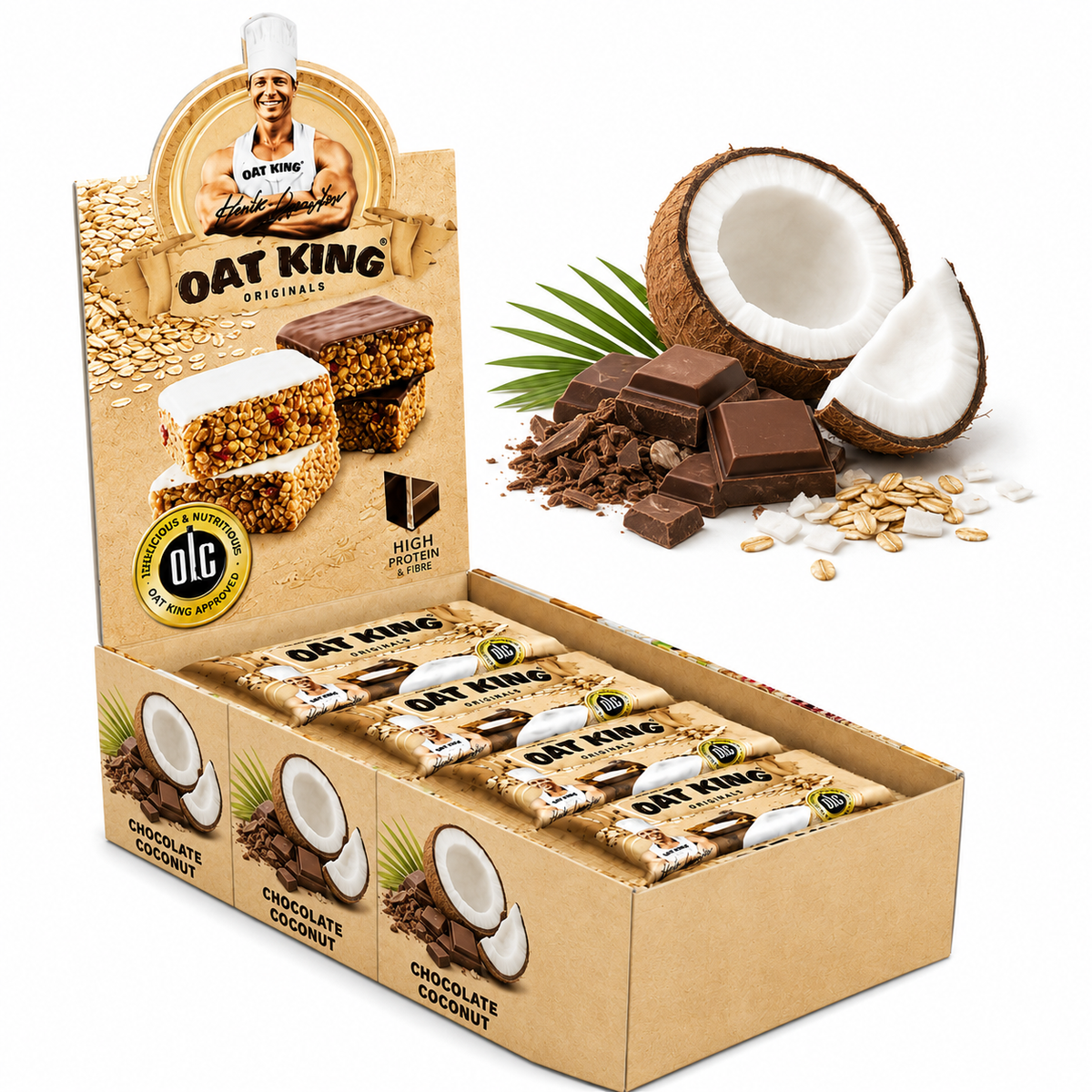Oatking Haverbar – Chocolate Coconut