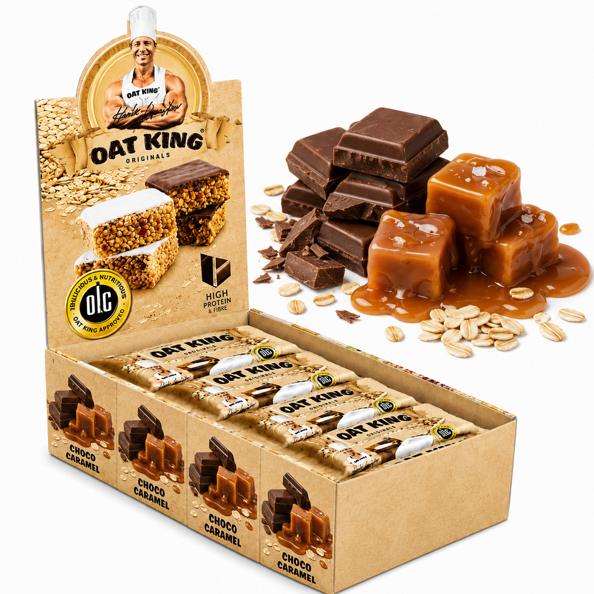 Oatking Haverbar – Chocolate Caramel