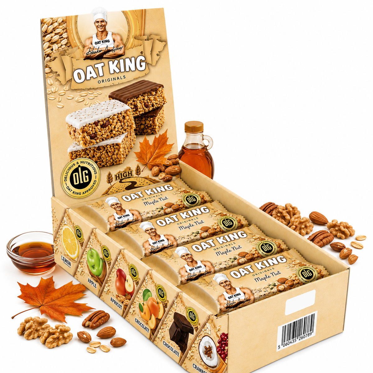 Oatking Haverbar Vegan – Maple Nut