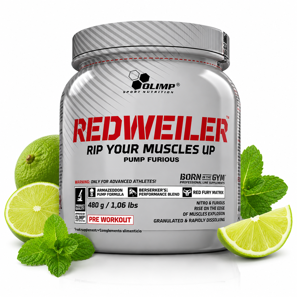 Olimp Sport Nutrition Redweiler – Lime