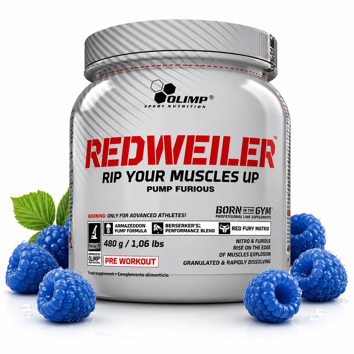 Olimp Sport Nutrition Redweiler – Blue Raspberry