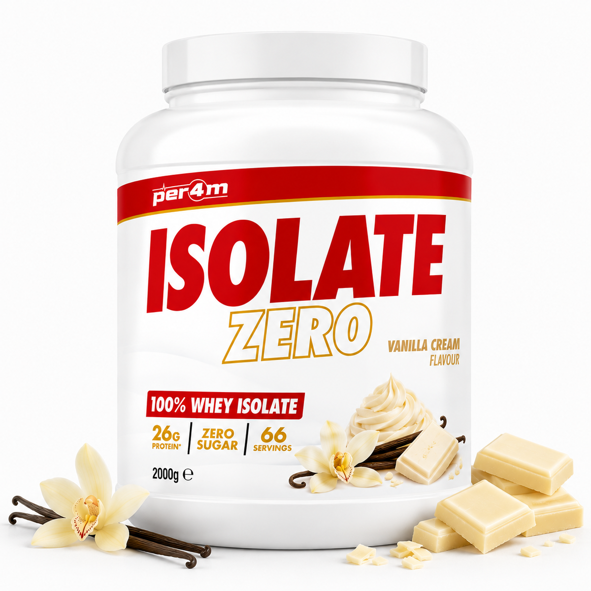 PER4M Isolate Zero – Vanilla Cream
