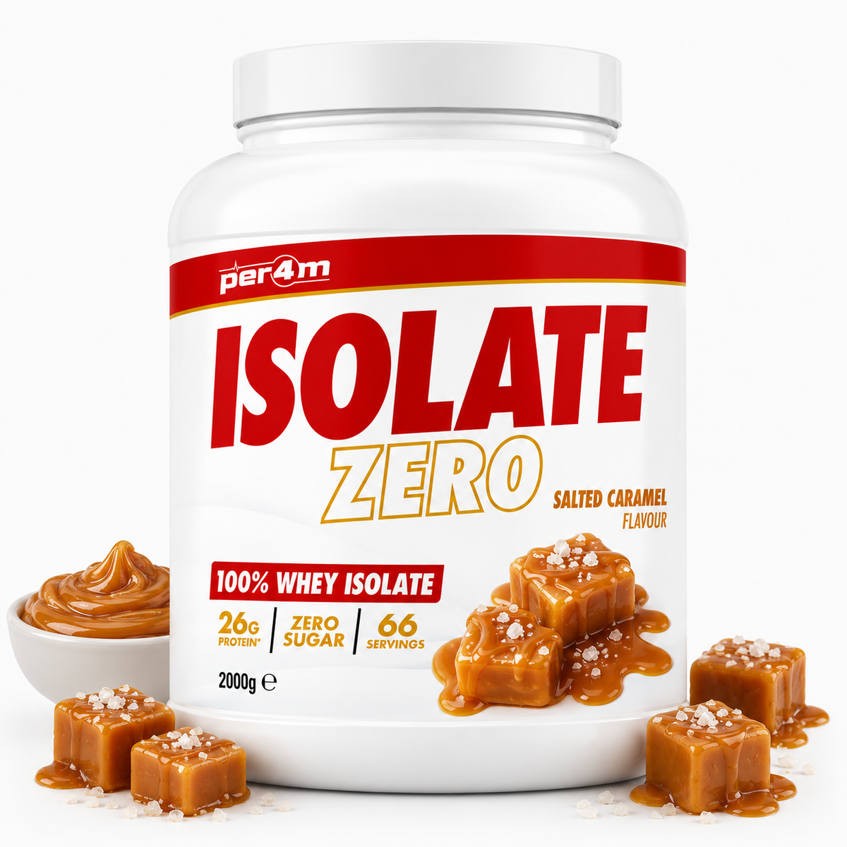 PER4M Isolate Zero – Salted Caramel