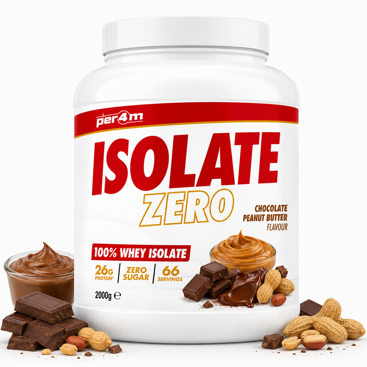 PER4M Isolate Zero – Chocolate Peanut Butter
