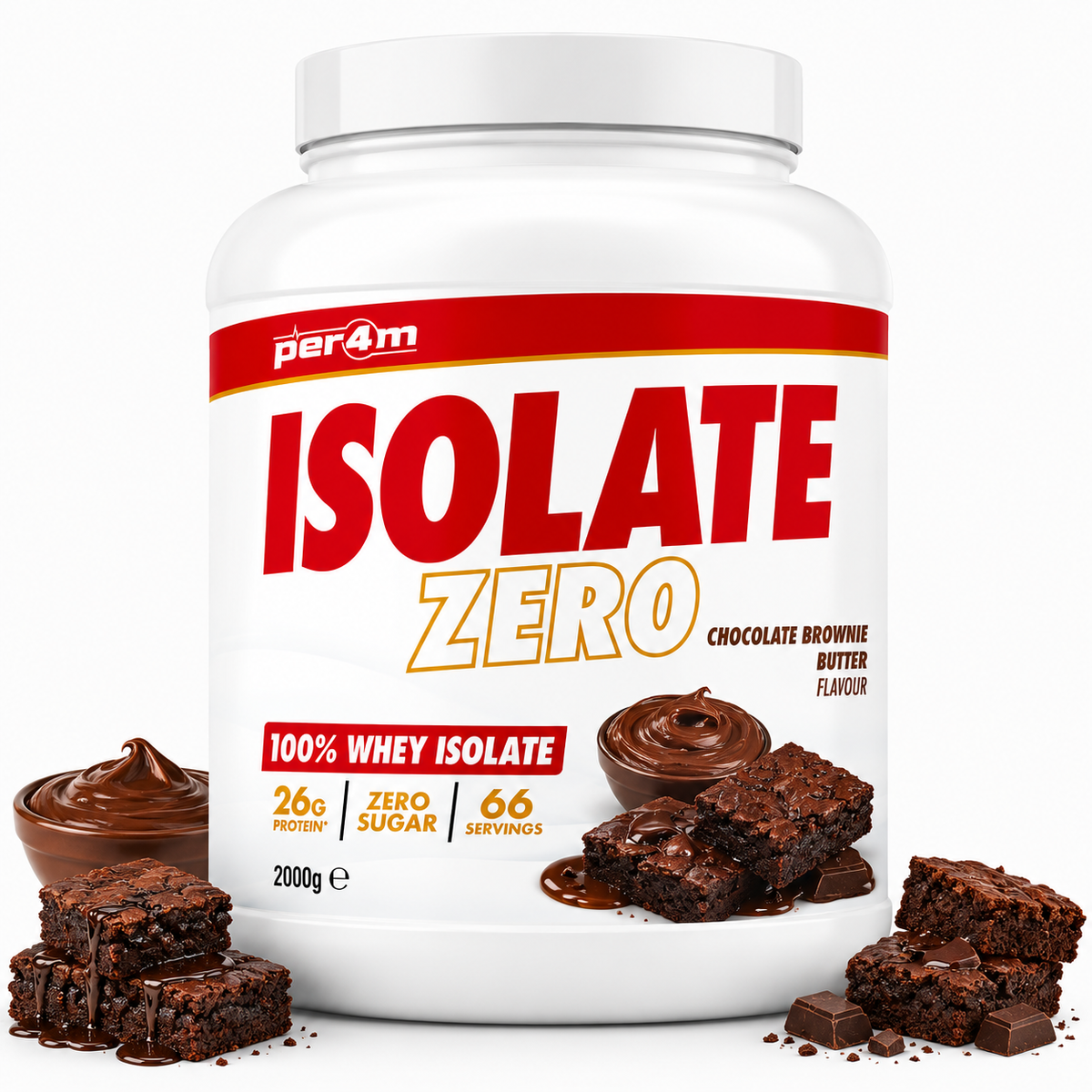 PER4M Isolate Zero – Chocolate Brownie