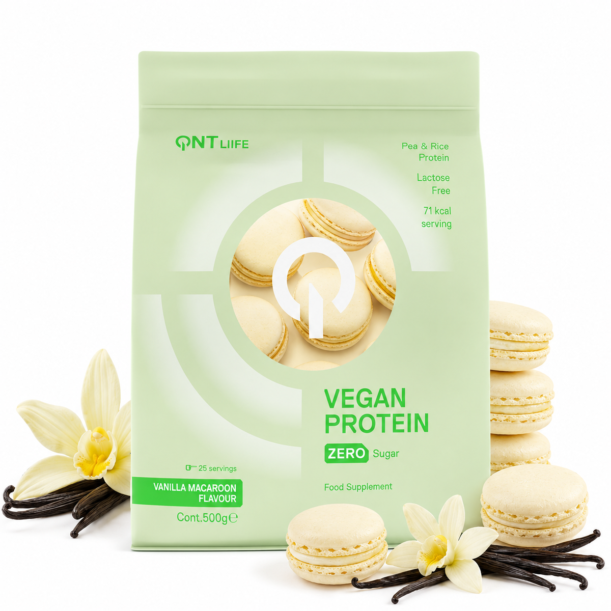 QNT Vegan Eiwitshake – Vanilla