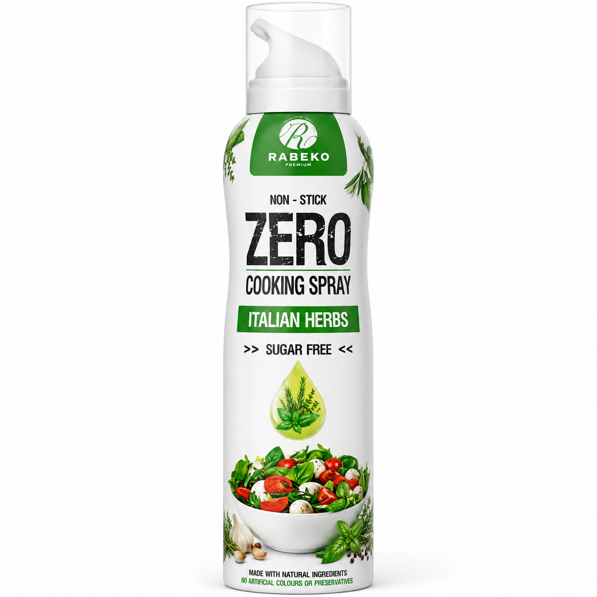 Rabeko Zero Cooking Spray – Italian Herb