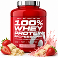 Scitec 100% Whey Professional 2350 gram – Strawberry White Chocolate
